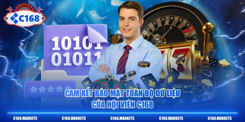 C168 Cam Kết Quyền Riêng Tư Tuyệt Đối Cho Khách Hàng 2 Cam kết bảo mật toàn bộ dữ liệu của hội viên C168